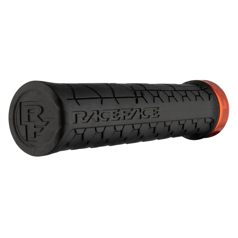 Race Face Hardgoods Getta Grip Lock-on 33mm black/orange,one size