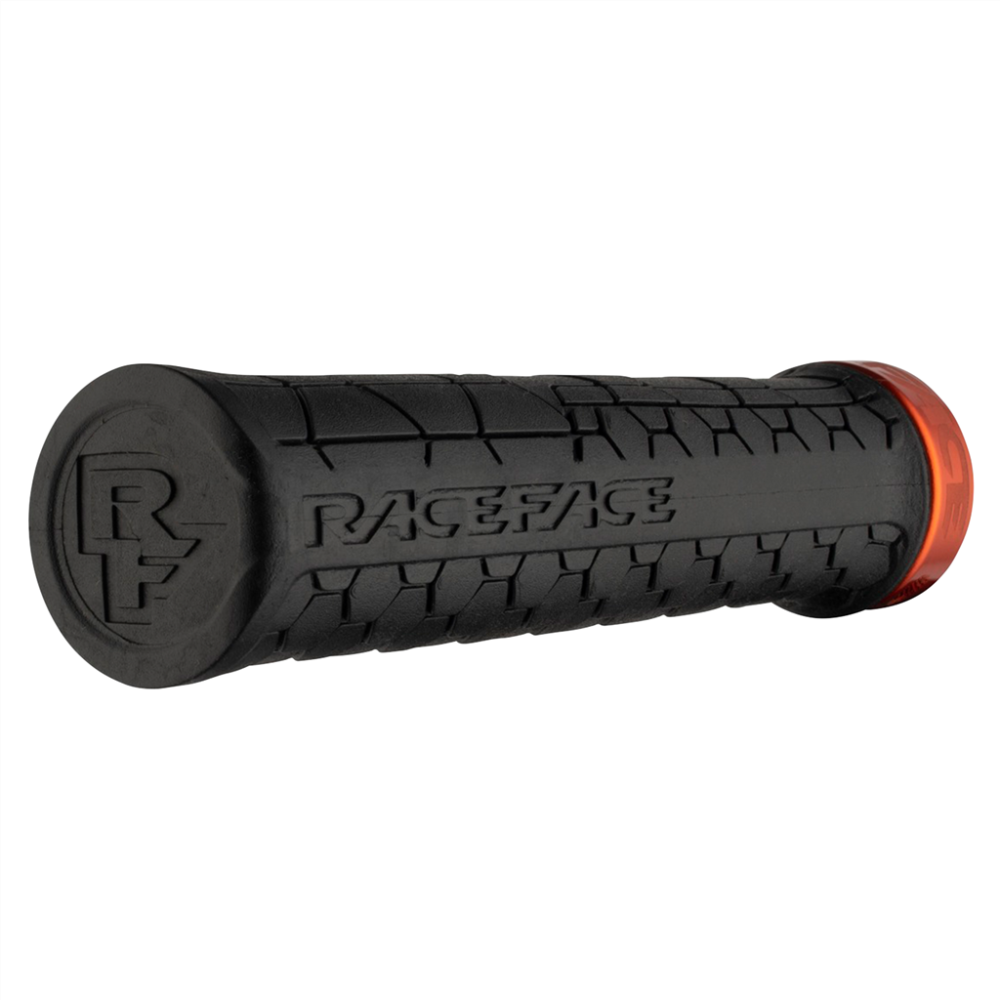 Race Face Hardgoods Getta Grip Lock-on 30mm black/orange,one size