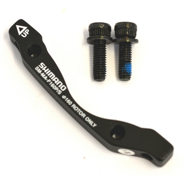 Shimano Scheibenbremsadapter PM VR/HR, SMMAF203PPA 203mm Post/Post