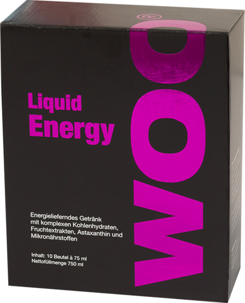 WOO WOO Liquid Energy 10 Portionen à 75