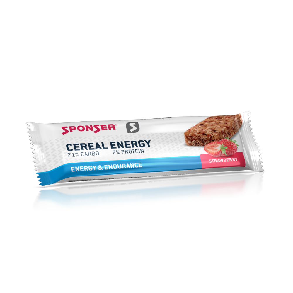 Sponser   Cereal Energy Bar, Strawberry