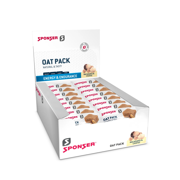 Sponser oat pack macadamia/chufas
