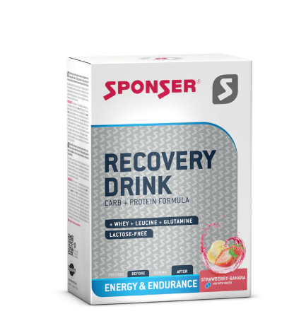 Sponser   RECOVERY DRINK, Strawberry-Banana