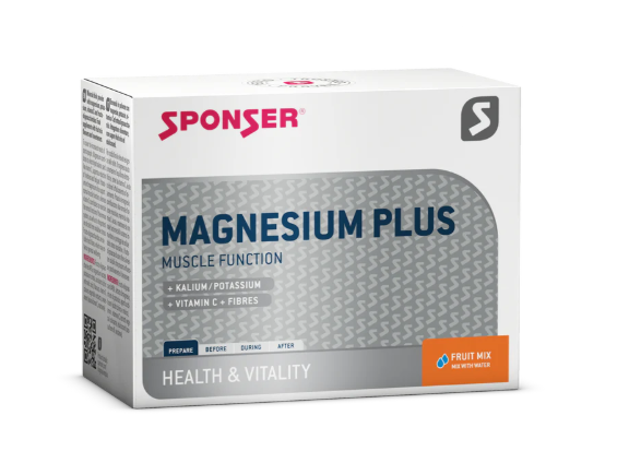 Sponser MAGNESIUM PLUS, fruit Mix, Box 20 x 6.5g à 200ml 