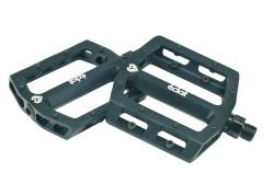 ÉCLAT SURGE PEDALS, 9/16, SCHWARZ, 423G 6066-T6 ALU
