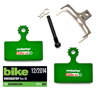 SwissStop Bremsbelag Disc 28 Shimano Organic, 1 Paar, XTR 2011