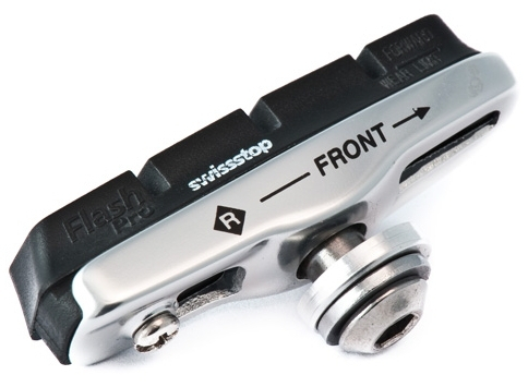 SwissStop Full FlashPro Shimano/SRAM Road Alu, 1 Paar, Original Black