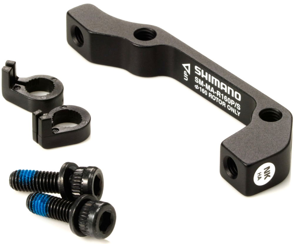 Shimano Road 17 Scheibenbremsadapter hinten, SM-MA-R160PDH  160 mm  P/D  25