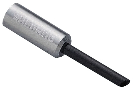 Shimano Endhülse Aluminium mit Spitze, Y-8YZ 98060,  1 Stück für BC-9000