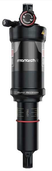 RockShox   Rear Shock Monarch R (165x38/6.5x1.5) Tune-MidReb/MidComp, Fast Black Body C3