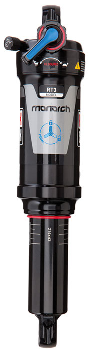 RockShox   Rear Shock Monarch RT3 (184x44/7.25x1.75) Tune-MidReb/MidComp, Soft Pedal Tune, 320 Lockout For...