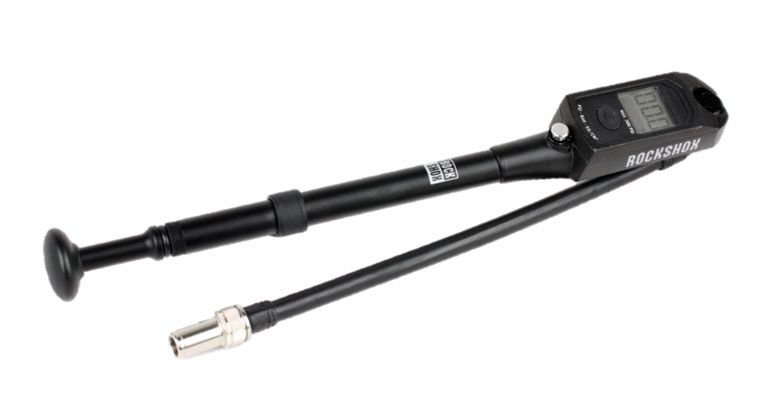 RockShox High-Pressure Fork/Shock Pump (300 psi Max) RockShox Digital Gauge