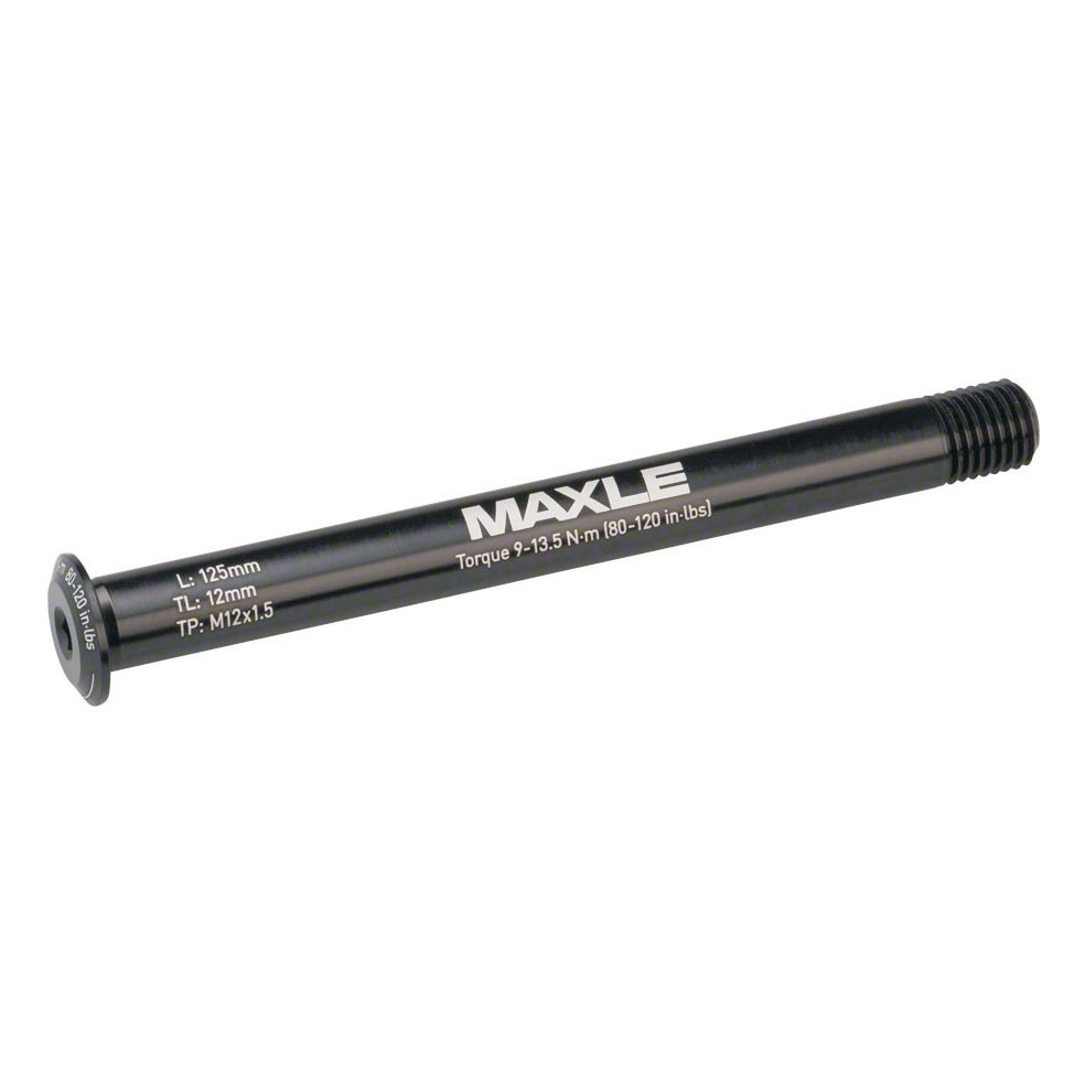 RockShox Axle Maxle Stealth Front Road, 12x100, Length 125mm, ThreadLength 12mm, Thread Pitch M12x1.50 - Road