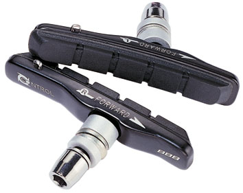 BBB Bremsschuh Veestop Shimano V-Brakes MTB Cartridge, schwarz, MTB, 2 Paar