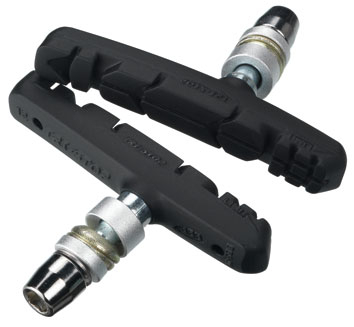 BBB Bremsschuh Tristop Shimano V-Brakes MTB schwarz, 3-Contour, OEM 50 Paar