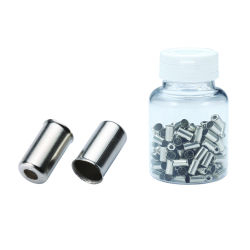 BBB Anschlaghülse Kupfer 5mm silber, 150 Stück