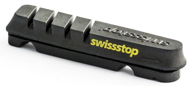 SwissStop Flash Evo Road Carbon, Pack à 2 Paar, Black Prince