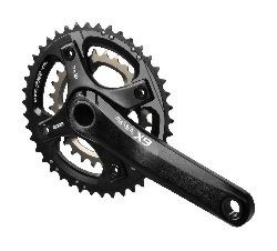 SRAM Kurbel X9 Fatbike 170mm 36-22Z GXP 100mm 2x10 grau