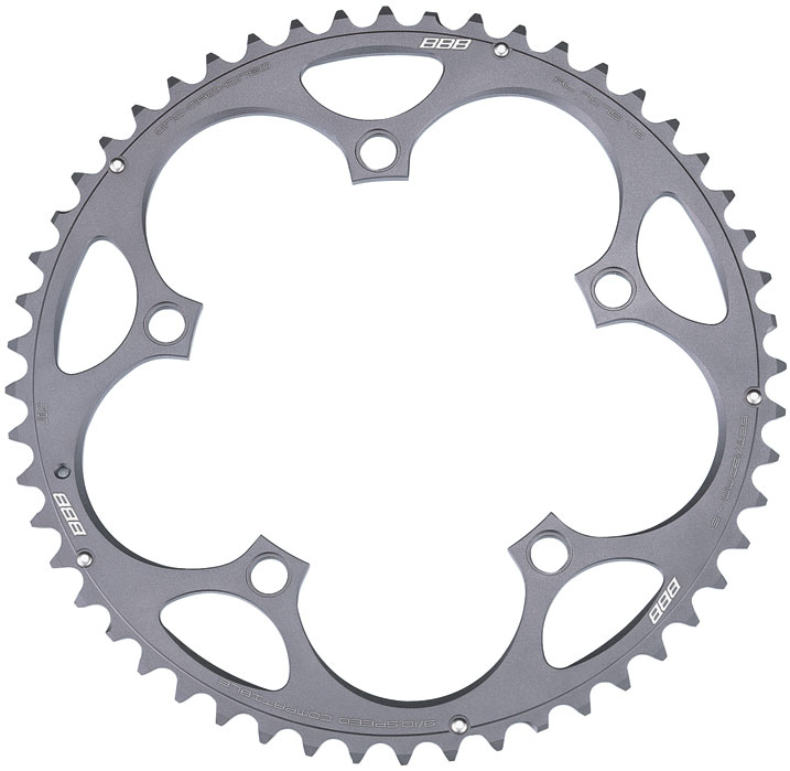 BBB BBB Kettenblatt RoadGear BCR-11S, 52 Zähne, 130mm, schwarz