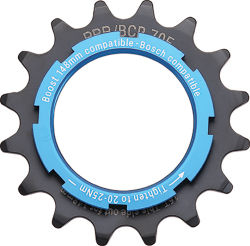 BBB Kettenblatt eBike Bosch 16 Zähne, Boost kompatibel, mit Lockring