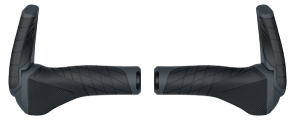 BBB Ergogriff 133mm, Barend 85mm sw/grau