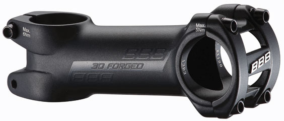 BBB BBB Road Vorbau RoadForce II BHS-08, 1-1/8, +/-6°, 70mm, schwarz, 31.8mm