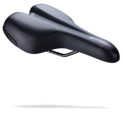 BBB Sattel Touring weich unisex 440g Haltung 60° schwarz 170 x 265 mm