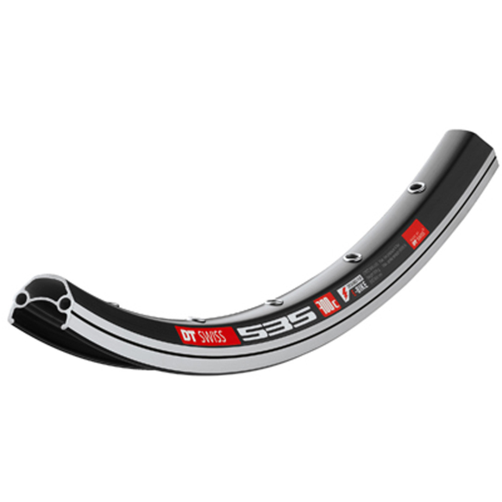 DT Swiss Felge 535 700c, 19mm, 32 Loch, schwarz