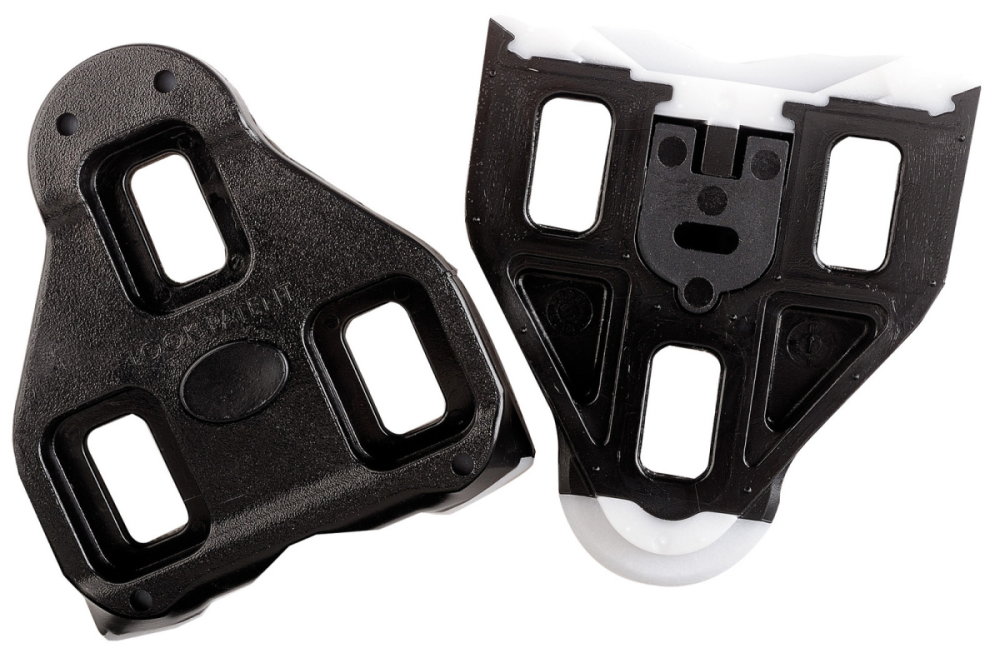 Look Cleats Delta schwarz 0°, ink. Schrauben