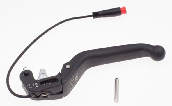 Magura BREMSHEBEL SCHLIESSER MT4e, 3-FINGER KUG ALU HEBEL, SCHWARZ, HIGO, NO,150MM