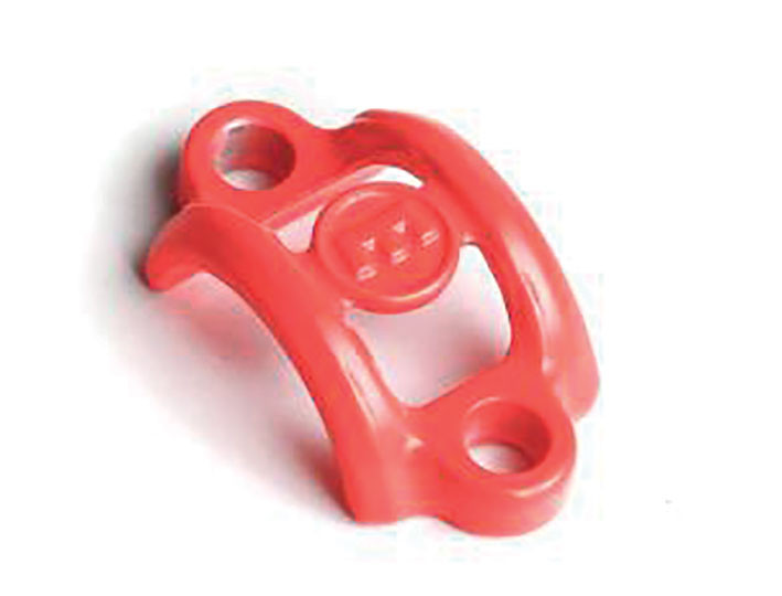 Magura Klemmschelle Alu neon-rot 1 Stk., Disc ohne Schrauben