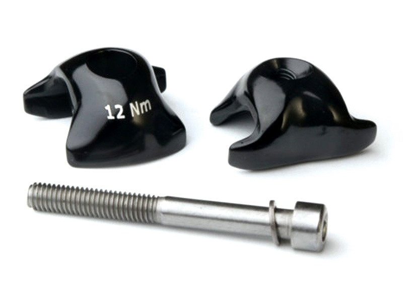 Ritchey Single Bolt Adapter für Sattelstütze Alu, für Rails 7x9,6mm, fi'zi:k/Selle Italia