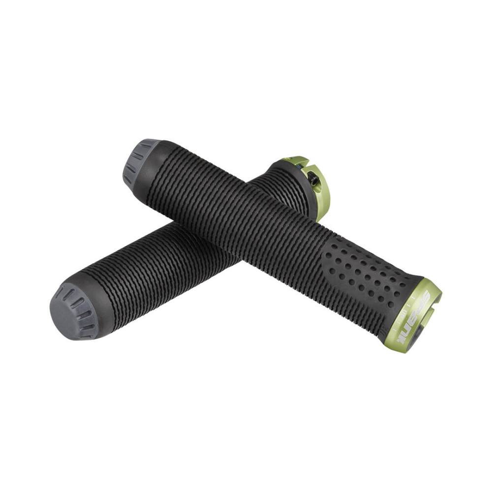 Spank   Griffe Spike 30 LockOn, 145mm, 30mm, schwarz/grün