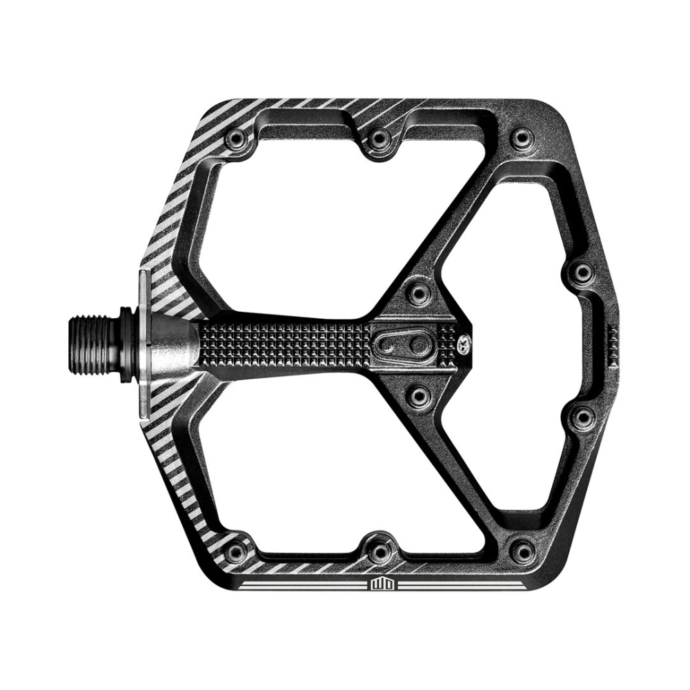 Crankbrothers Crank Brothers Pedal Stamp 7 Danny Macaskill edition Plattformpedal, aluminium, schwarz-silber