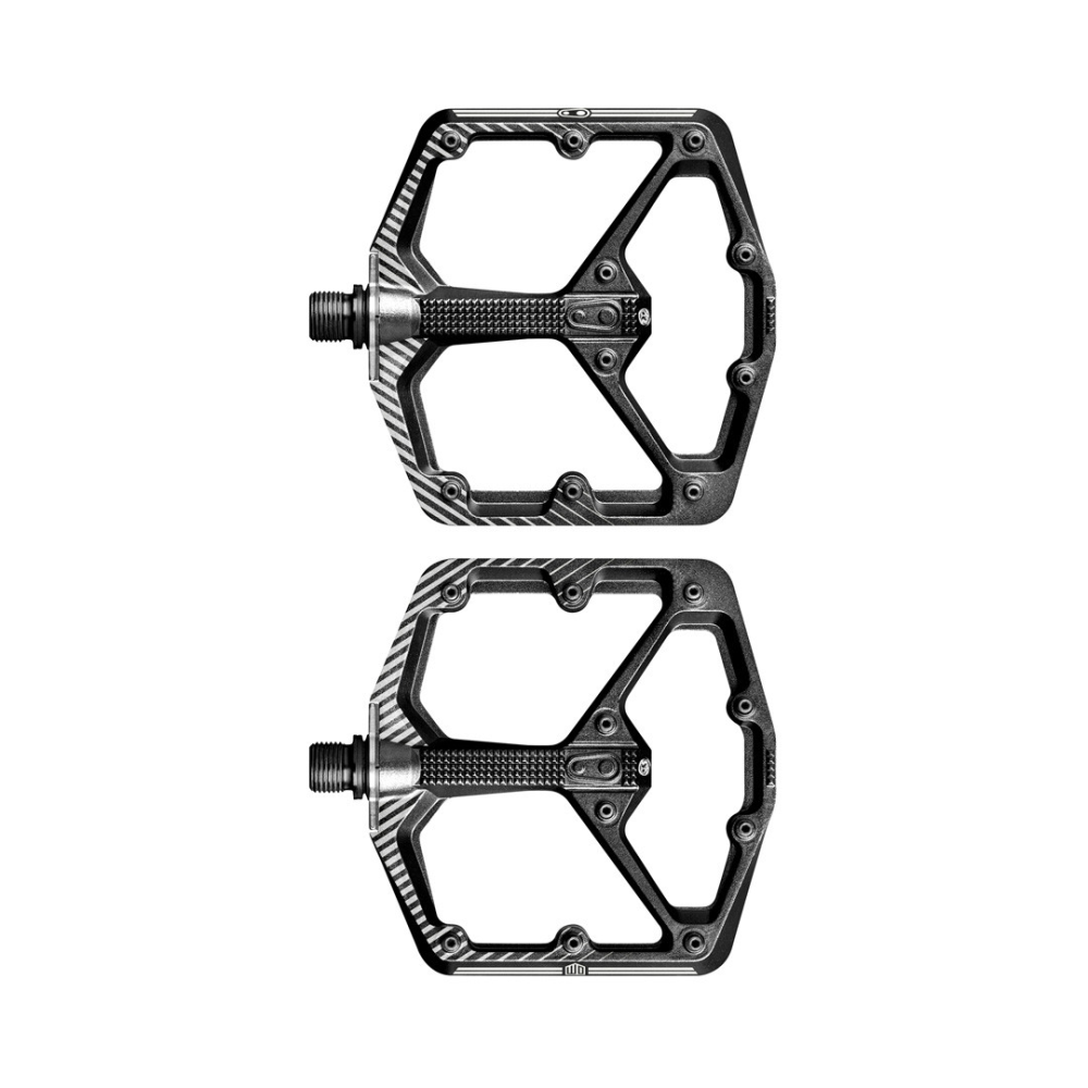 Crankbrothers Crank Brothers Pedal Stamp 7 Danny Macaskill edition Plattformpedal, aluminium, schwarz-silber