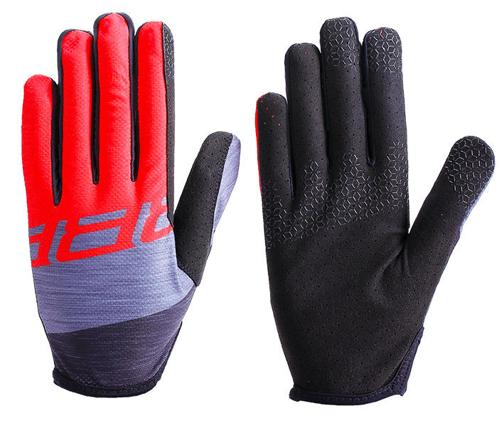 BBB Handschuhe LiteZone grau/rot XXL,