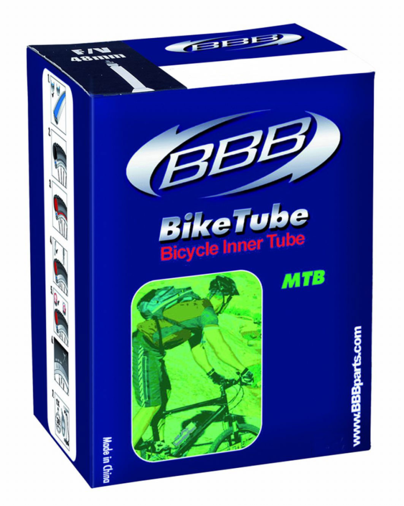 BBB Schlauch 27.5 x 3.0 FV 48mm, Presta (FV) 48mm MTB