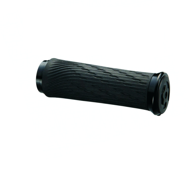SRAM Locking Grips for 10 speed Grip Shift Integrated, 100mm, Black Clamp and End Plug