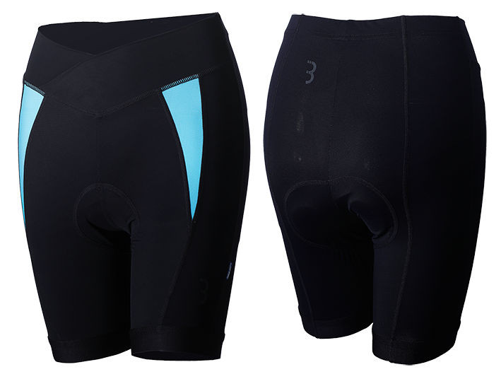 BBB Shorts lady Omnium schwarz-scuba-blau L,