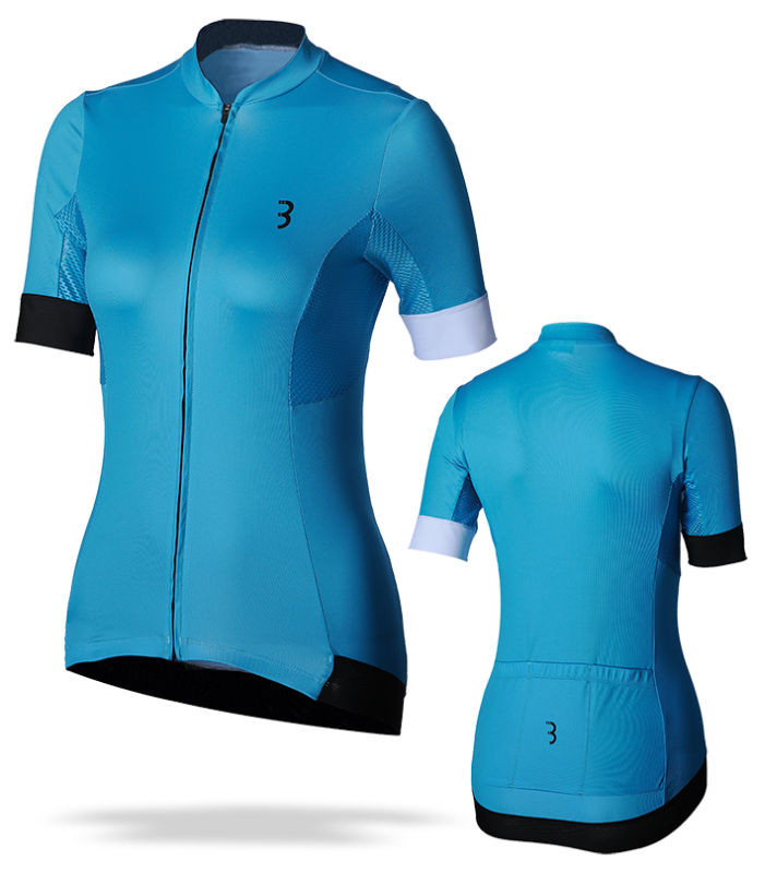 BBB Trikot lady Kurzarm Omnium scuba-blau L,
