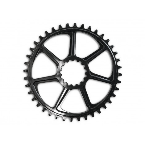 e*thirteen Ethirteen Kettenblatt Ultralight Direct Mount 10-12-fach 5mm Boost Offset schwarz, 36