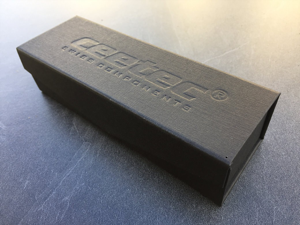 Phenum by Ceetec ceetec Sattelklemme schwarz, 34.9mm, 14.3mm, Gold, mit Box