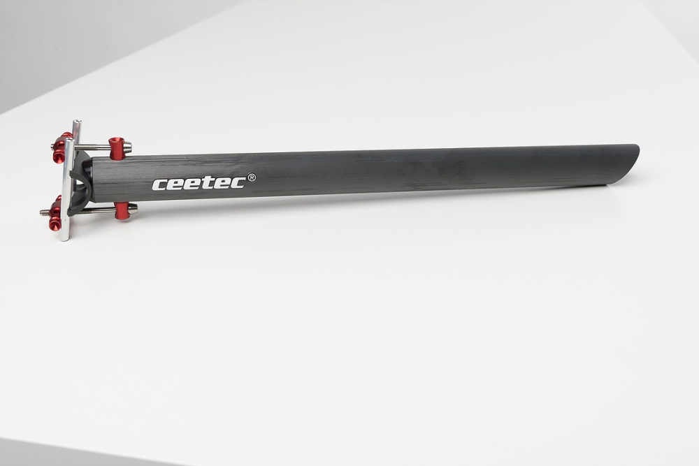 Phenum by Ceetec ceetec Sattelstütze C1 Evo2 rot, 27.2 x 420mm, Weiß, Carbon