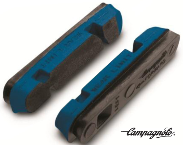 Fulcrum Bremsgummi für Felgen Zero NITE Campa Bremsen, BR-PEO5001 Karton à 2 Paar BLAU