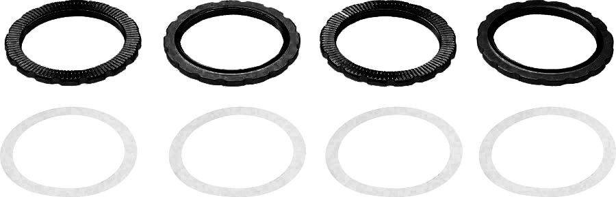 Fulcrum AFS Abschulssring+Beilagscheibe (4St.), 4-M1-101B (center-lock)