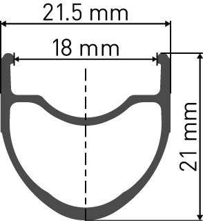 DT Swiss PR 1400 Dicut 21 OXIC Vorderrad, Mod. 19, 5x100mm