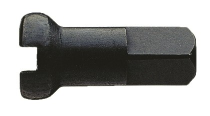DT Swiss Nippel Alu 12mm schwarz, 2,0mm, 100 Stk.