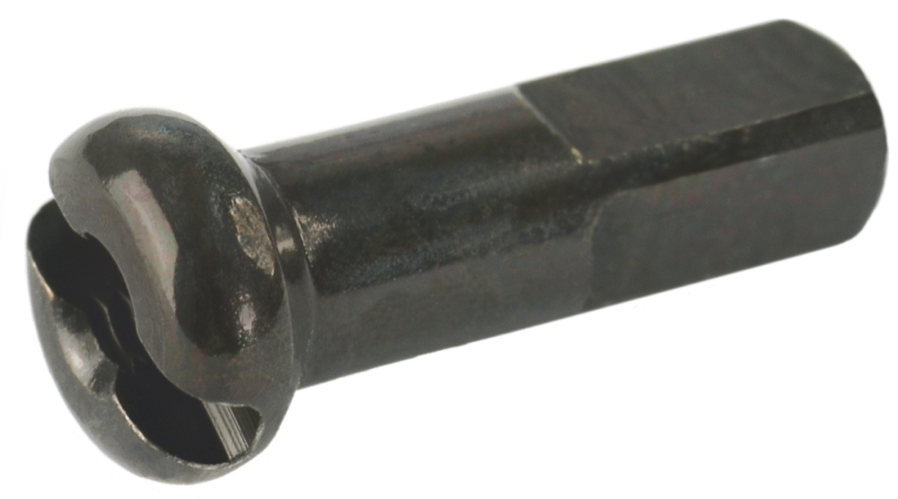 DT Swiss Pro Lock Nippel Messing 14mm schwarz, 2,0mm, 100 Stk.