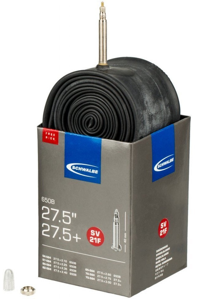 Schwalbe Schlauch MTB Freeride Presta 650B, 27.5x2.1-3.0, SV 21F