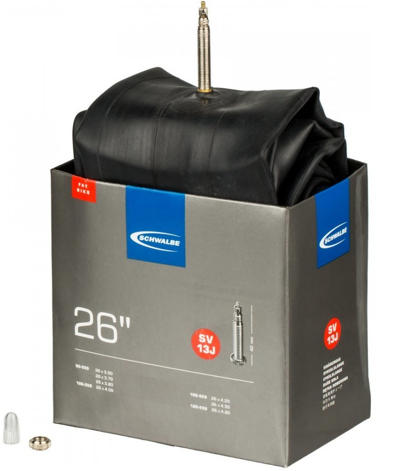 Schwalbe Schlauch FATBIKE Presta, 26x3.5-4.8, SV 13J